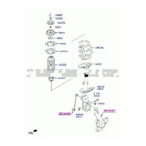 کمک جلو اکسنت - هیوندا یدک